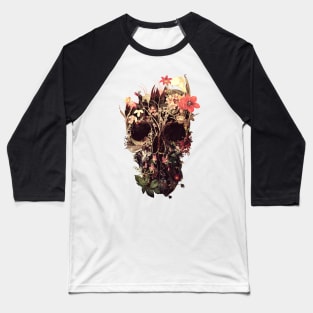 Bloom Skull Baseball T-Shirt